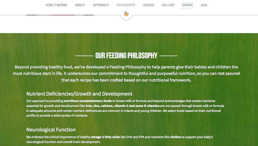 benefits of its organic baby food products benefits of its organic baby food products